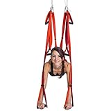 YOGABODY Naturals Yoga Trapeze-Yoga Swing/Sling/Inversion Tool, Orange
