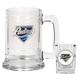 San Diego Padres Primary Logo Boilermaker Set