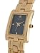 Classic gold blue gents watch with date and Swiss movement