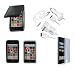 Apple iPod Touch Accessories. Premium Essential Accessory Bundle for iPod Touch 3rd Generation: Black Leather Case + Black Silicon Skin Case + Clear Silicon Skin Case + Travel Ac Home Charger + Auto Dc Car Charger + High Speed USB Data Cable + Transparent Screen Protector