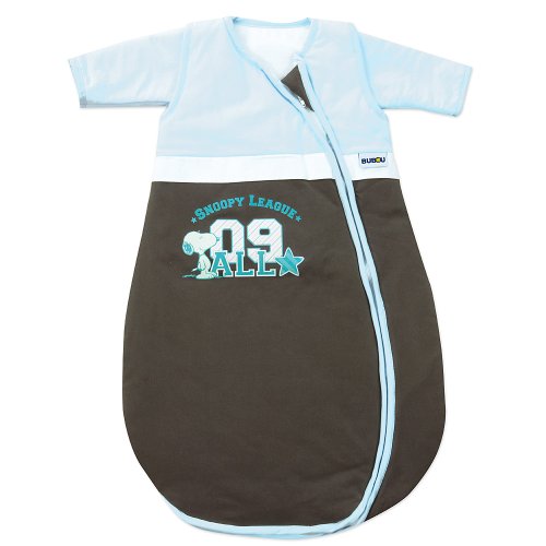 Gesslein 772058 - Bubou 90, Schlafsack Farbe 058 snoopy braun/hellblau Preisvergleich