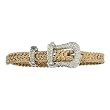 14K Two Tone Gold 1.15 ct. Diamond Fashion Bracelet