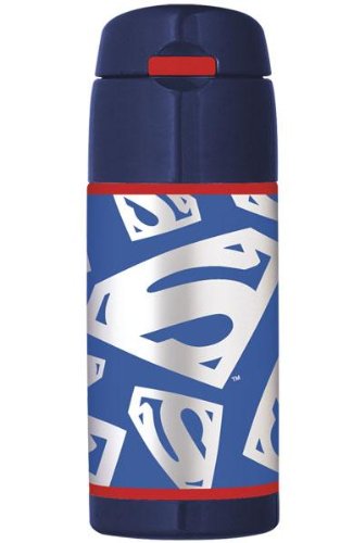  Superman Funtainer Thermos Bottle
