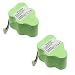 Kastar D650 Battery 2 Pack, Ni-MH 6V 3300mAh, Replacement for ECOVACS COD 35601130 Hoover RB001 RVC0010 RVC0011, Ecovacs Deebot D650 Deebot D660 Deebot D680 Deebot D710 D720 D730 D760 LP43SC3300P5