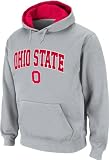 Ohio State Buckeyes Arched Tackle Twill Hooded Sweatshirt