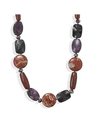 16"+2" Multistone Necklace
