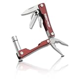 Swiss Tech MFTCSRD-M Mini 8-in-1 Keychain Multitool