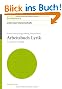 Arbeitsbuch Lyrik