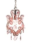 Square Nest Pink Mini Chandelier