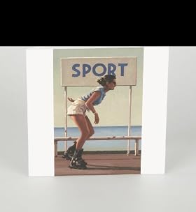 Jack Vettriano Blades 11 Greetings Card