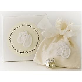 My Christening - Silver Train Tooth Box Set In Keepsake Box
