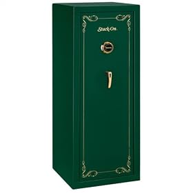 Stack-On GSG-16-DS Large 16 Gun Safe with Combination Lock Color: Green