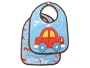 SugarBooger Vroom Mini Bib Gift Set of 2