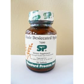 Standard Process Desiccated Spleen 90 T