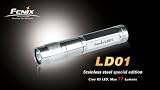 Lowest Price Fenix LD01 77 Lumens LED Flashlight, Stainless Steel