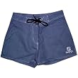 Ladies Hemp Surf Trunks - Blue