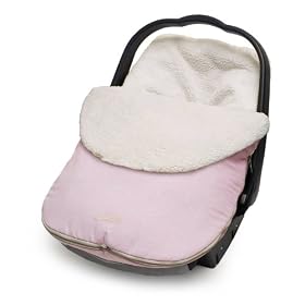 JJ Cole Bundleme Original Weather Resistant, Pink Leaf, 0-12 Months: Baby