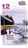 Review grafix  / (Grafix) 12 Artist Colour Pencils With Tin Case