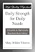Books : Daily Strength for Daily Needs