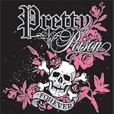 Pretty Poison~skull Goth Womens Scoop Neck T-Shirt
