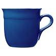 Emile Henry Traditional Mug, 14 ounces, Azur (Blue)