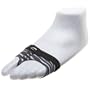 Capezio Women's Print Footundeez Lyrical/Modern Shoe,Zebra,M (US Women's 8-9 M)