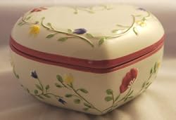 Summer Chintz Heart Box