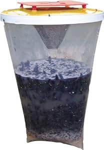 Flies be Gone Non Toxic Fly Trap (red / yellow) (10