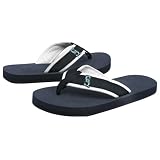 MLB Seattle Mariners Navy Blue Basic Unisex Flip Flops (X-Small) Amazon.com