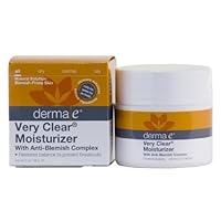derma e Very Clear Problem Skin Moisturizer, 2-Ounce