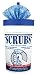 Hand Cleaner Towels, Cloth, 10-1/2 x 12-1/4, Blue/White, 30/Canister