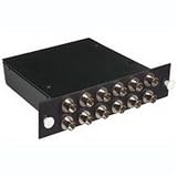 Quiktron Q-Series Fiber Distribution System - Patch panel - black - 12 ports