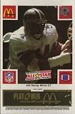 Randy White "Dallas Cowboys" McDonald's NFL Play & Win 1986 Football Card (All-Star Team)