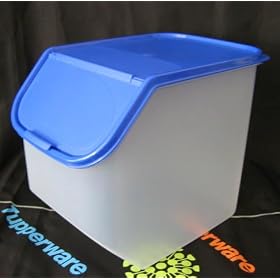 Tupperware Access Mates Large Container Brilliant Blue by Tupperware