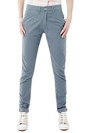 Angel Cotton Rich Turn Up Chinos