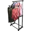 Strong Double Garment Clothes Hanging Storage Rail/Rack