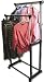 Strong Double Garment Clothes Hanging Storage Rail/Rack
