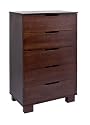 Babyletto Modo 5 Drawer Dresser in Espresso