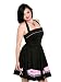  : Lucky 13 Love Me Need Me Halter Dress Pin Up Dress, Pin Up Girl Halter Dress Swing Style with Skull Bow print