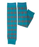 Huggalugs Organic Legwarmers (Peace Brilliant)