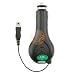 FOR HTC G1 G2 MAGIC DREAM HERO RETRACTABLE CAR CHARGER