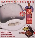George Foreman GR10ABW Champ Grill with Bun Warmer, White