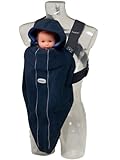 BABYBJเธถRN Cover for Baby Carrier - City Blue