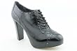 Via Spiga Hewitt New Lace Ups Shoes Black Womens