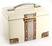 Cream and Metallic Extra Large Oblong Jewellery Box