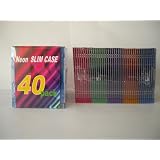 Buy KHypermedia Slim Jewel Cases (Neon, 40-Pack)