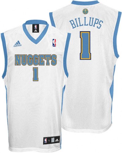 Chauncey Billups White adidas NBA Replica Denver Nuggets Youth Jersey