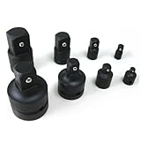 Neiko Professional Grade 8-Piece Impact Socket & Adapters - Reducer Set