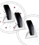 BeoCom 1 Handset in Black (x3) with Wall Charger (x3), and BeoLine 1 Base