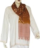 Tie Dye Woolen Scarf Print Womens Accessories India 24 x 70 inches (tdstl020)